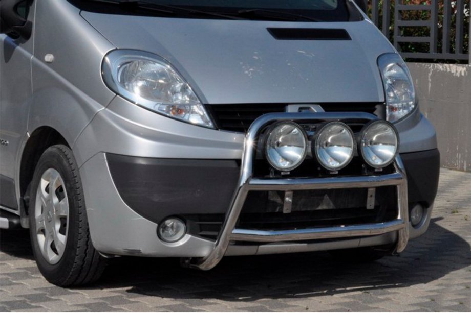 Opel Vivaro 2001–2015 Pałąk Przedni WT018 (Stal Nierdzewna) Image
