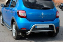 Renault Sandero 2013-2022 Pałąk Tylny AK007 (Stal Nierdzewna) zdjęcia 2