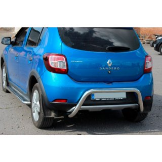Pałąk Tylny AK007 (Stal Nierdzewna) Renault Sandero 2013-2022 zdjęcia 2