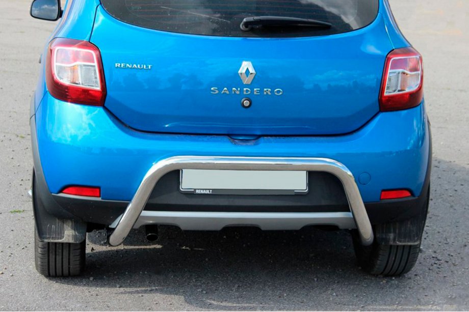 Renault Sandero 2013-2022 Pałąk Tylny AK007 (Stal Nierdzewna) Image