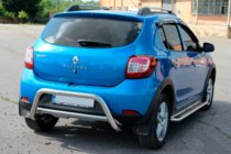 Dacia Sandero 2013-2020 Pałąk Tylny AK007 (Stal Nierdzewna) zdjęcia 2