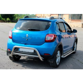 Pałąk Tylny AK007 (Stal Nierdzewna) Dacia Sandero 2013-2020 zdjęcia 2