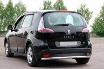 Renault Scenic/Grand 2009-2016 Tylna Belka AK002 (Stal Nierdzewna) zdjęcia 1