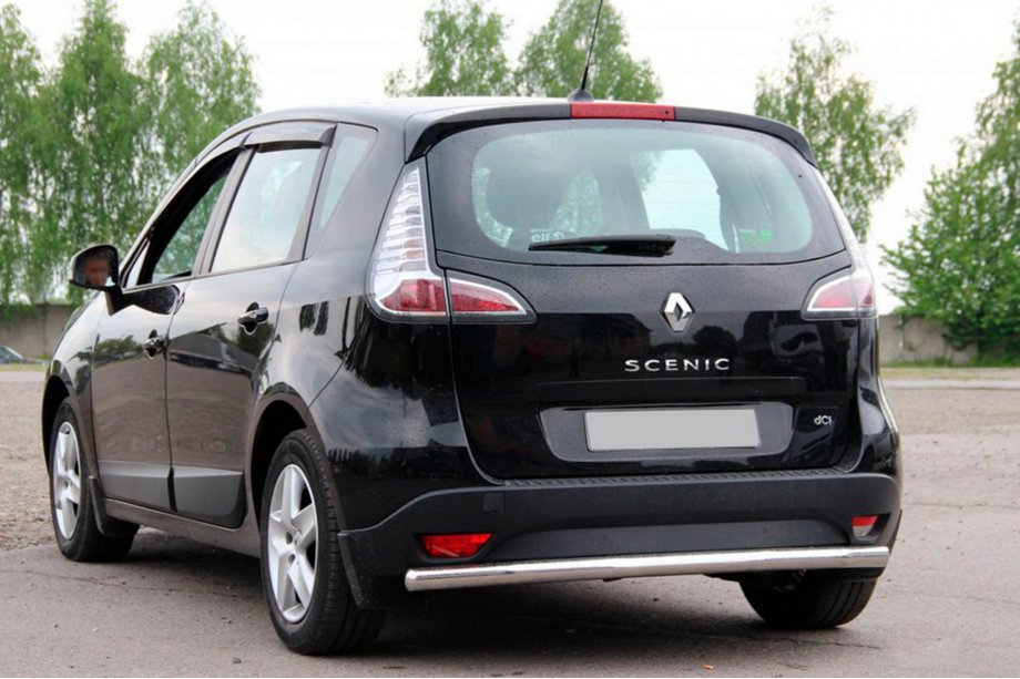 Renault Scenic/Grand 2009-2016 Tylna Belka AK002 (Stal Nierdzewna) Image