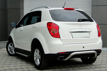 SsangYong Korando 2010-2019 Tylna Belka AK006 Stal Nierdzewna zdjęcia 1