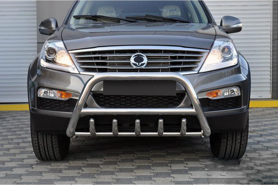 SsangYong Rexton I 2001-2017 Pałąk Przedni WT003 (Stal Nierdzewna) Zdjęcia 3