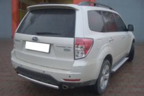 Subaru Forester 2008-2013 Tylna Belka AK002 (Stal Nierdzewna) zdjęcia 2