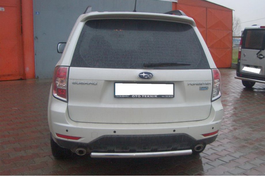 Subaru Forester 2008-2013 Tylna Belka AK002 (Stal Nierdzewna) Image