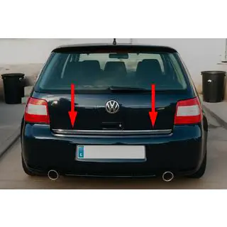 Listwa bagażnika stal nierdzewna Volkswagen Golf 4 1997-2006 zdjęcia 1
