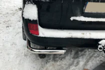 Toyota Land Cruiser 200 2007-2021 Tylne narożniki AK003 (2 szt., stal nierdzewna) zdjęcia 2