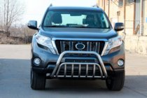 Toyota Land Cruiser Prado 150 2009-2023 Przedni Pałąk WT002 (Stal Nierdzewna) zdjęcia 5