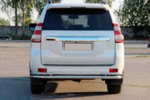 Toyota Land Cruiser Prado 150 2009-2023 Pałąk Tylny AK005-2 (Stal Nierdzewna) zdjęcia 2