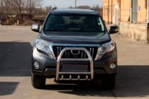 Toyota Land Cruiser Prado 150 2009-2023 Pałąk Przedni QT007 (Stal Nierdzewna) zdjęcia 3