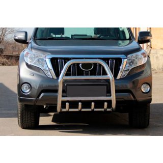 Pałąk Przedni QT007 (Stal Nierdzewna) Toyota Land Cruiser Prado 150 2009-2023 zdjęcia 1