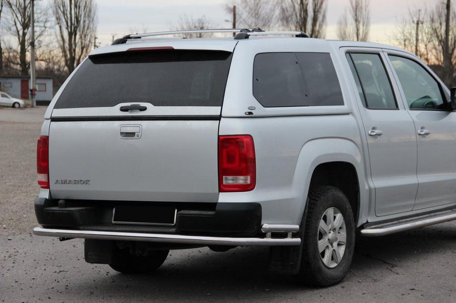 Volkswagen Amarok 2010-2022 Osłona tylna AK005-2 (2 szt., stal nierdzewna) Image