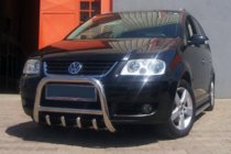 Volkswagen Touran 2003-2010 Przedni Pałąk QT006 (Stal Nierdzewna) zdjęcia 1