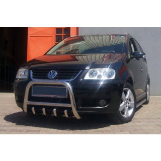 Przedni Pałąk QT006 (Stal Nierdzewna) Volkswagen Touran 2003-2010 zdjęcia 1