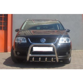 Przedni Pałąk QT006 (Stal Nierdzewna) Volkswagen Touran 2003-2010 zdjęcia 2