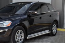Volvo XC60 2009-2017 Rury Boczné BB004 (2 szt, stal nierdzewna) zdjęcia 1