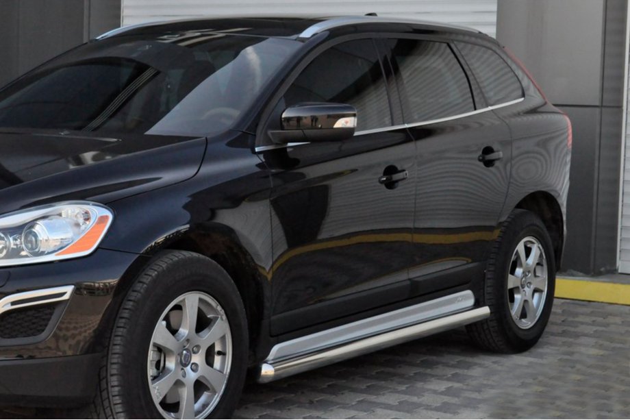 Volvo XC60 2009-2017 Rury Boczné BB004 (2 szt, stal nierdzewna) Image
