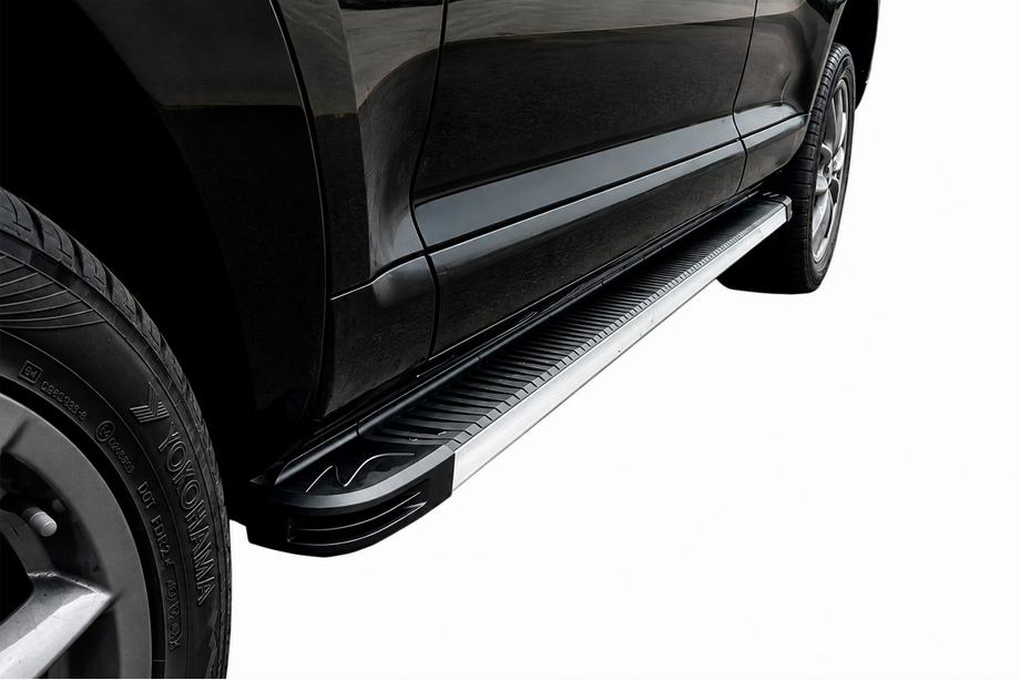 Porsche Cayenne 2003–2010 Progi Boczné Maya V1 (2 szt., Aluminium) Image