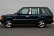 Range Rover II P38A 1997-2002 Listwy Słupków Drzwi ze Stali Nierdzewnej (6 szt.) zdjęcia 1