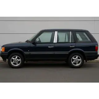 Listwy Słupków Drzwi ze Stali Nierdzewnej (6 szt.) Range Rover II P38A 1997-2002 zdjęcia 1