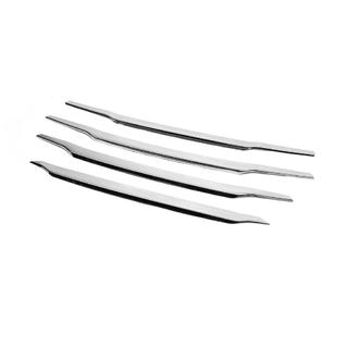 Nakładki na grill OmsaLine (2014-2018, 4 szt, stal nierdzewna) Ford Courier 2014-2023 zdjęcia 4