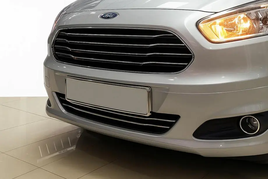 Ford Courier 2014-2023 Nakładki na Zderzak ze Stali Nierdzewnej (2014-2018, 2 szt.) Image