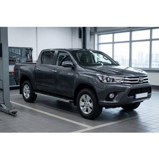 Progi Boczné BlackLine (2 szt., Aluminium) Toyota Hilux 2015- zdjęcia 1