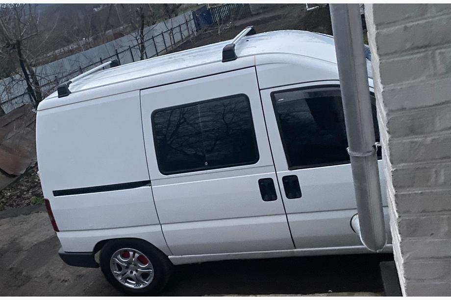 Peugeot Expert 1995-2007 Bagażnik dachowy na punkty montażowe zamykany na klucz (2 szt.) Szary Image