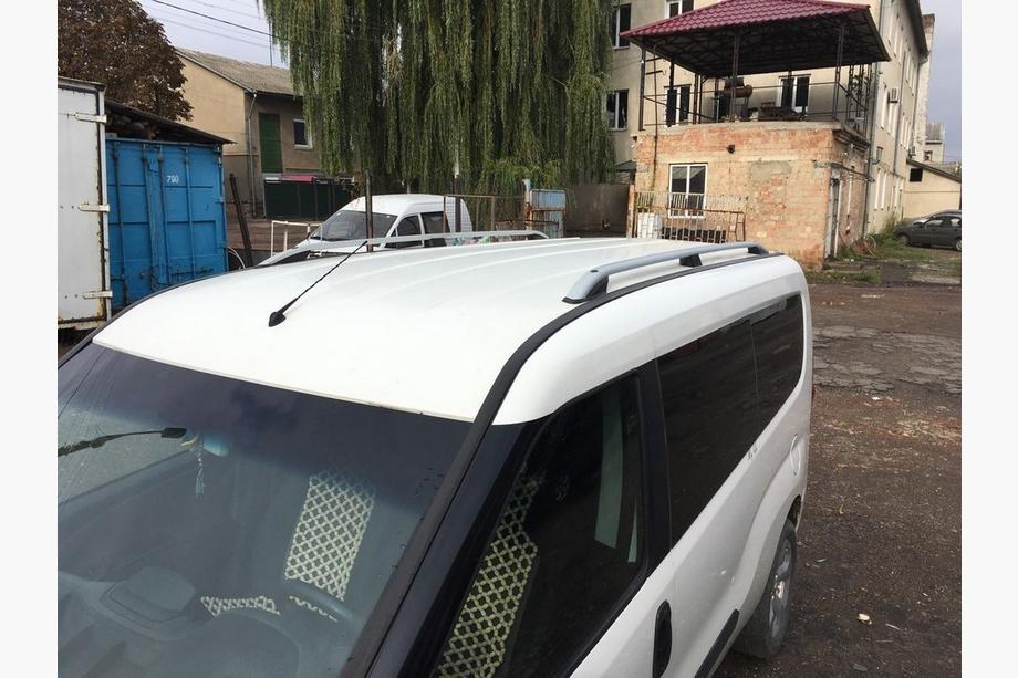 Opel Combo 2012-2018 Relingi dachowe CROWN (szary mat) Zdjęcia 5