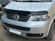 Volkswagen T5 Multivan 2003–2010 Listwa na dolną kratkę (stal nierdzewna) Carmos - Turecka Stal Nierdzewna zdjęcia 5