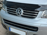 Volkswagen T5 Multivan 2003–2010 Listwa na dolną kratkę (stal nierdzewna) Carmos - Turecka Stal Nierdzewna zdjęcia 4