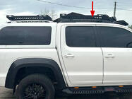 Volkswagen Amarok 2010-2022 Relingi Dachowe Skyport BLACK zdjęcia 3