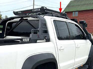 Volkswagen Amarok 2010-2022 Relingi Dachowe Skyport BLACK zdjęcia 4