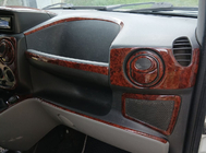 Fiat Doblo I 2001-2005 Nakładki na Deskę Rozdzielczą Aluminium zdjęcia 10