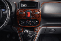 Fiat Doblo I 2001-2005 Nakładki na Deskę Rozdzielczą Aluminium zdjęcia 1