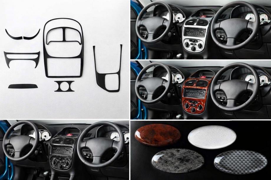 Kia Sportage 1994-2004 Nakladki na Deske Rozdzielcza (2001-2005) Image