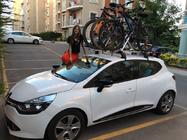Renault Clio IV 2012-2019 Uchwyt rowerowy zdjęcia 2