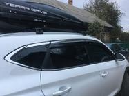 Hyundai Tucson TL 2016-2021 Deflektory szyb z listwą chromowaną (6 szt, Niken) zdjęcia 4