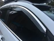 Hyundai Tucson TL 2016-2021 Deflektory szyb z listwą chromowaną (6 szt, Niken) zdjęcia 3