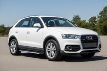 Audi Q3 2011-2019 Progi Boczné Maya V1 (2 szt., Aluminium) zdjęcia 1