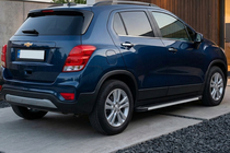 Chevrolet Trax 2012-2023 Progi Boczné Maya V1 (2 szt., Aluminium) zdjęcia 2