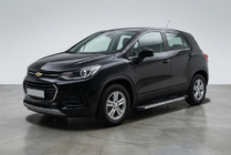 Chevrolet Trax 2012-2023 Progi Boczné Maya V1 (2 szt., Aluminium) zdjęcia 1