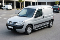 Citroen Berlingo 1996-2008 Progi Boczné Maya V1 (2 szt., Aluminium) zdjęcia 1