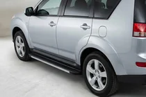 Citroen C-Crosser 2007-2013 Progi Boczné Maya V1 (2 szt., Aluminium) zdjęcia 1