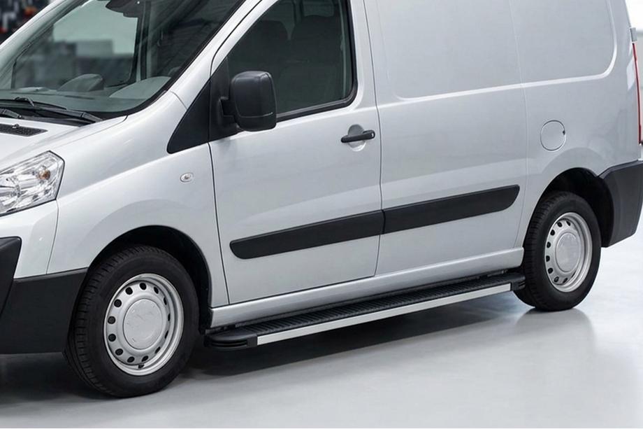 Citroen Jumpy 2007–2017 Progi Boczné Maya (2 szt., Aluminium) Image