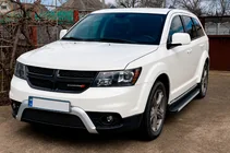Dodge Journey 2008-2020 Progi Boczné Maya V1 (2 szt., Aluminium) zdjęcia 2