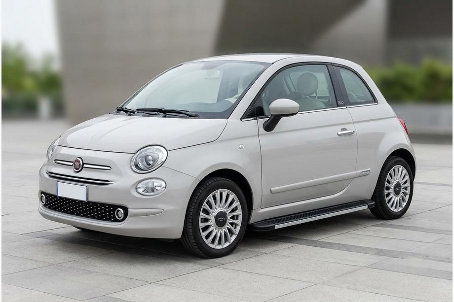 Fiat 500/500L 2013-2022 Progi Boczné Maya V1 (2 szt., Aluminium) Image